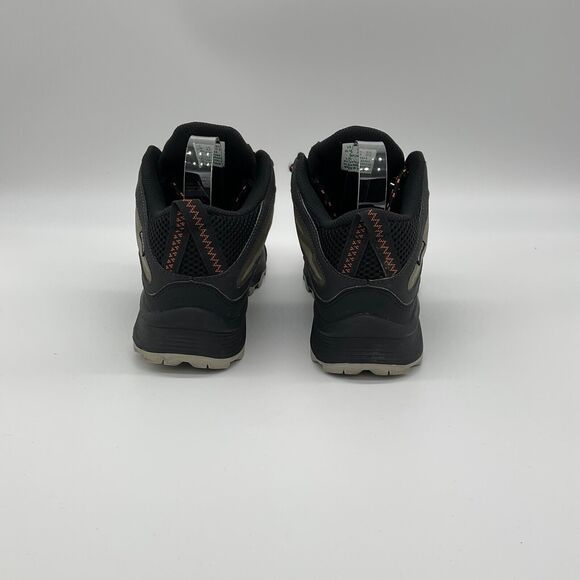 Merrell Moab Speed Mid Waterproof Big Kids Size 6.5W Black‎ Hiking Boot Sneaker - Picture 6 of 9